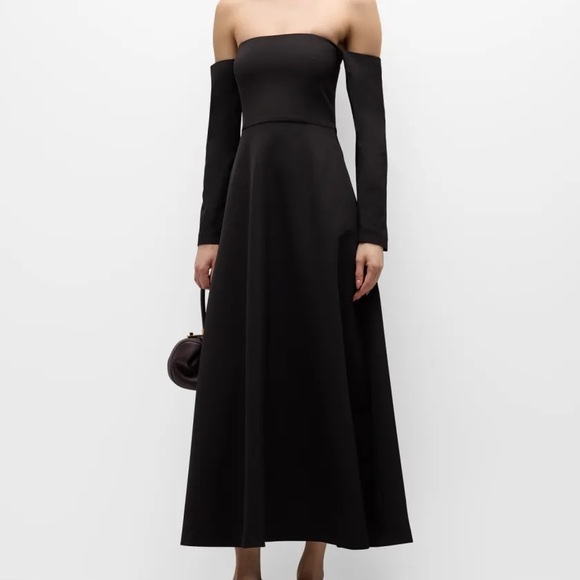 Bernadette Edia Off The Shoulder Long Sleeve Maxi Dress - Picture 2 of 8